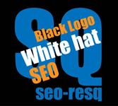 Black logo, White hat SEO